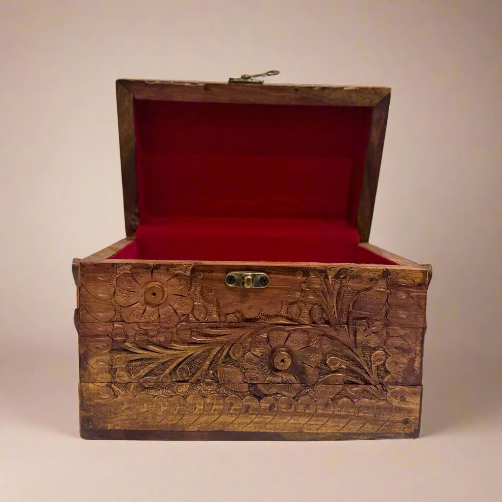 Handcrafted Wooden Jewellery Box
