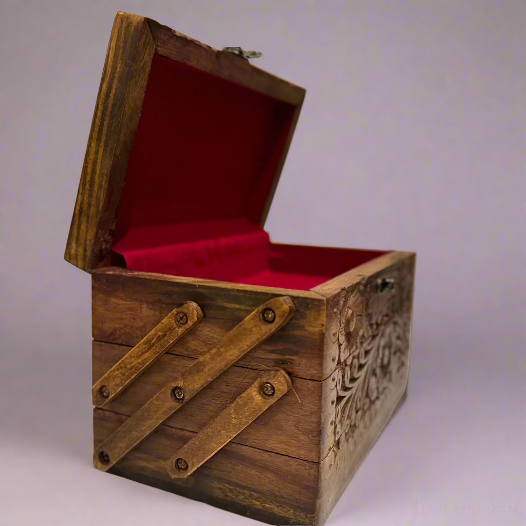 Handcrafted Wooden Jewellery Box