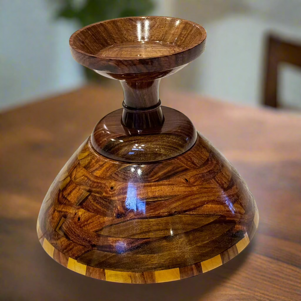 Handcrafted Premium Wooden Fruit Bowl