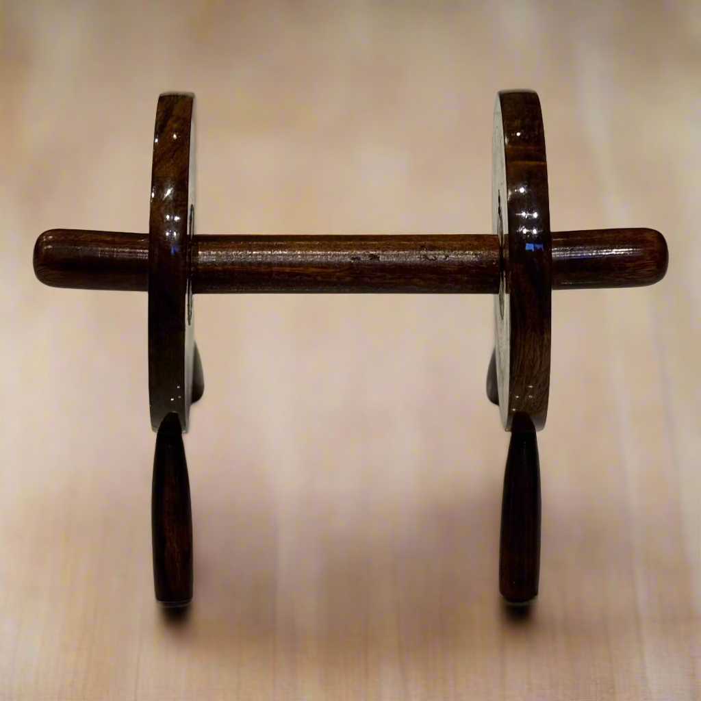 Handcrafted Wooden Tissue Roll Holder
