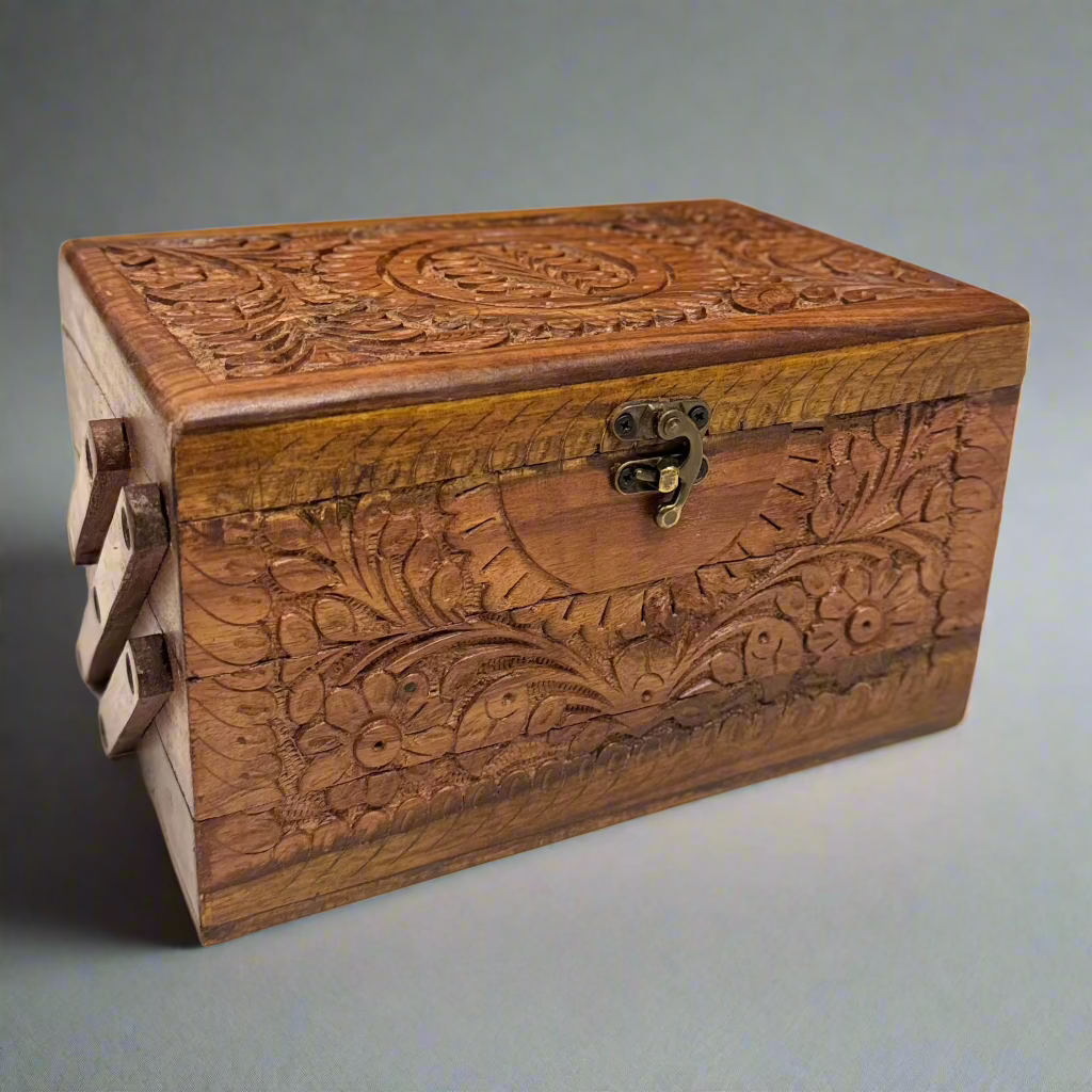 Handcrafted Wooden Jewellery Box (3 Steps)
