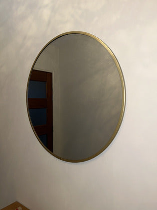 Round Metal Mirror