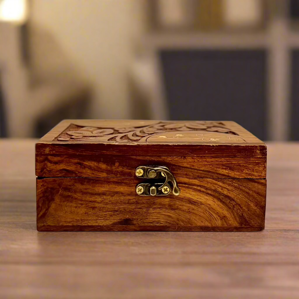 Handcrafted Wooden Jewellery Box