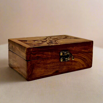 Handcrafted Wooden Jewellery Box