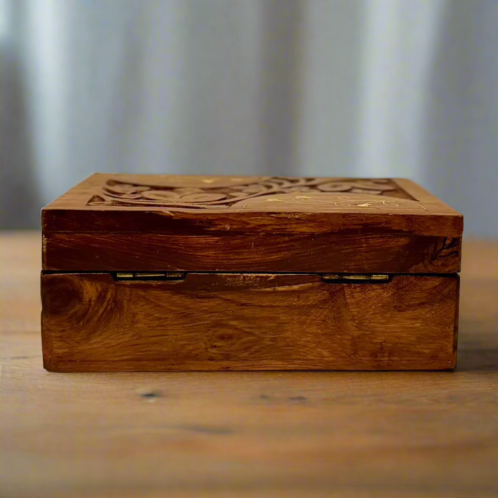 Handcrafted Wooden Jewellery Box