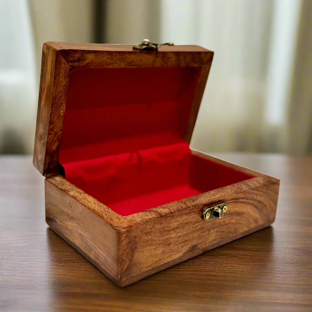 Handcrafted Wooden Jewellery Box