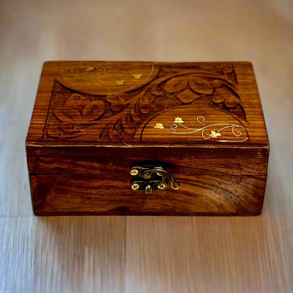 Handcrafted Wooden Jewellery Box