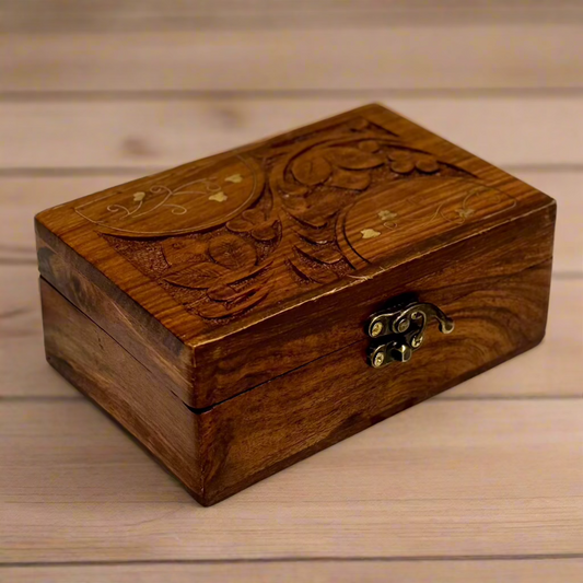 Handcrafted Wooden Jewellery Box