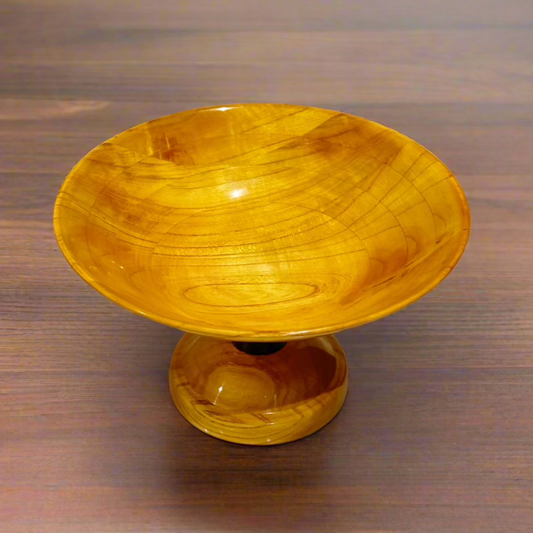 Handcrafted Wooden Fruit Bowl (Mulberry Wood)