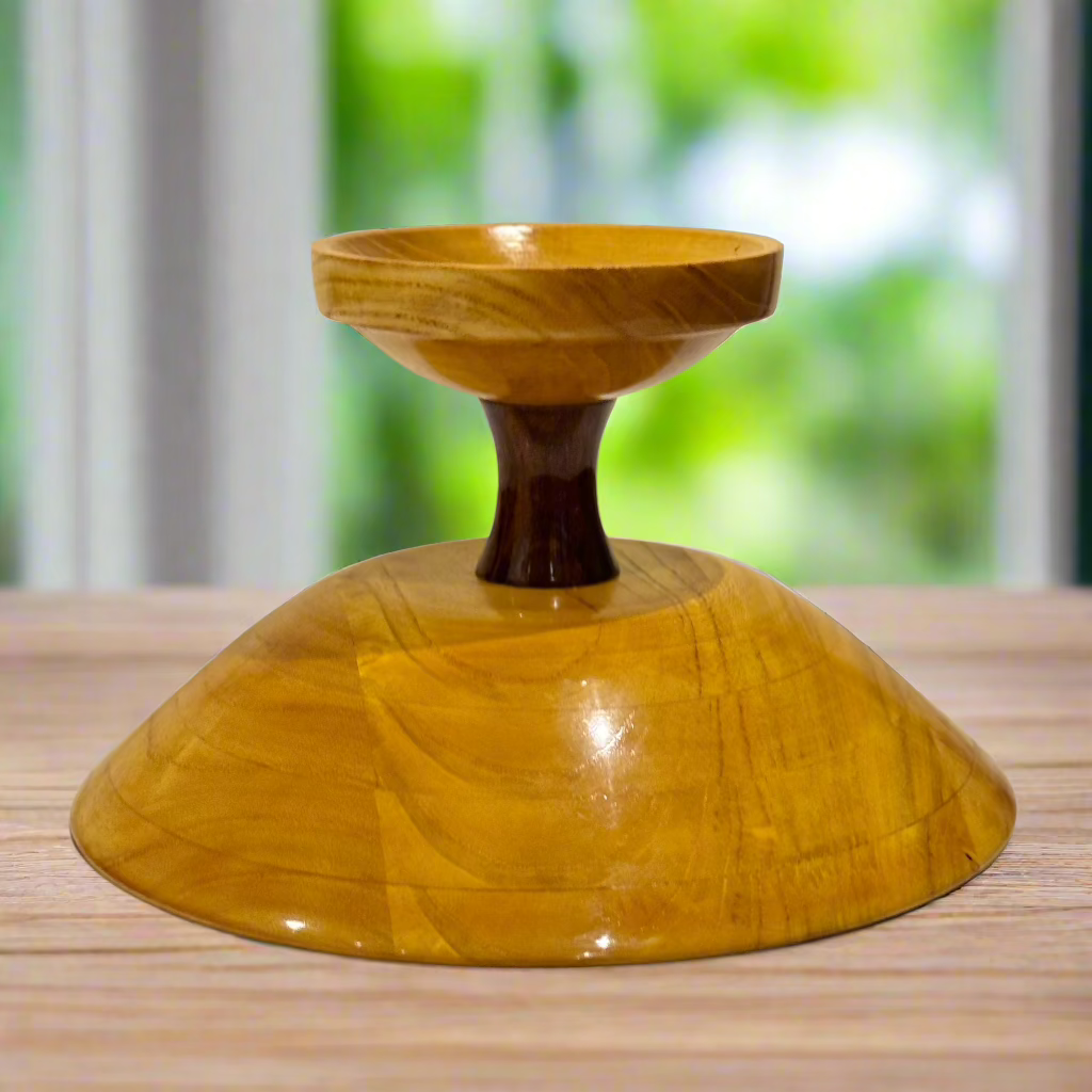 Handcrafted Wooden Fruit Bowl (Mulberry Wood)