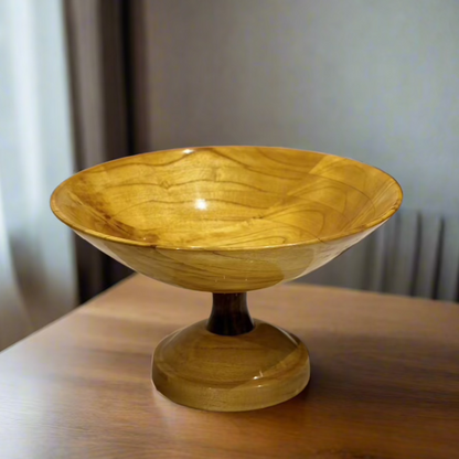 Handcrafted Wooden Fruit Bowl (Mulberry Wood)