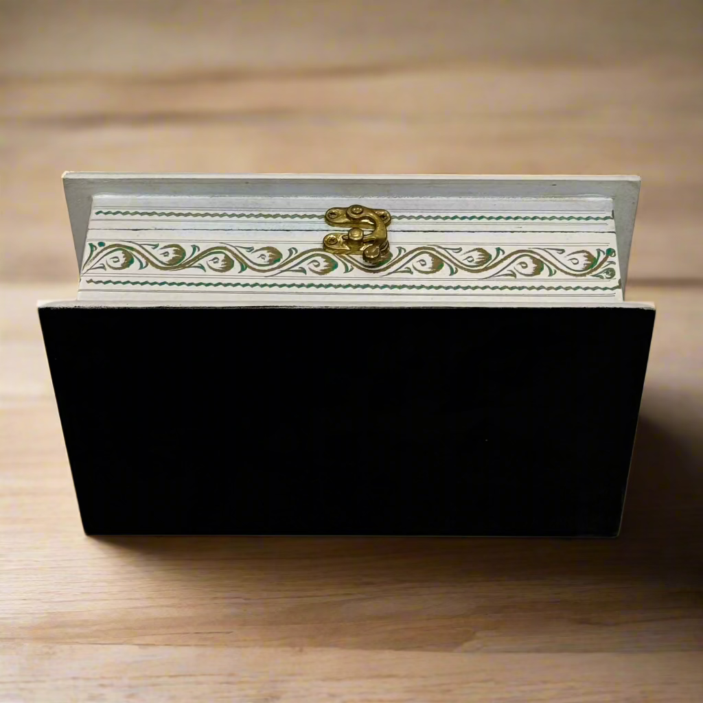 Handcrafted Wooden Jewellery Box With Naqshi Art