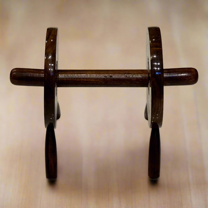 Handcrafted Wooden Tissue Roll Holder