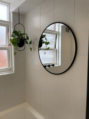 Round Metal Mirror